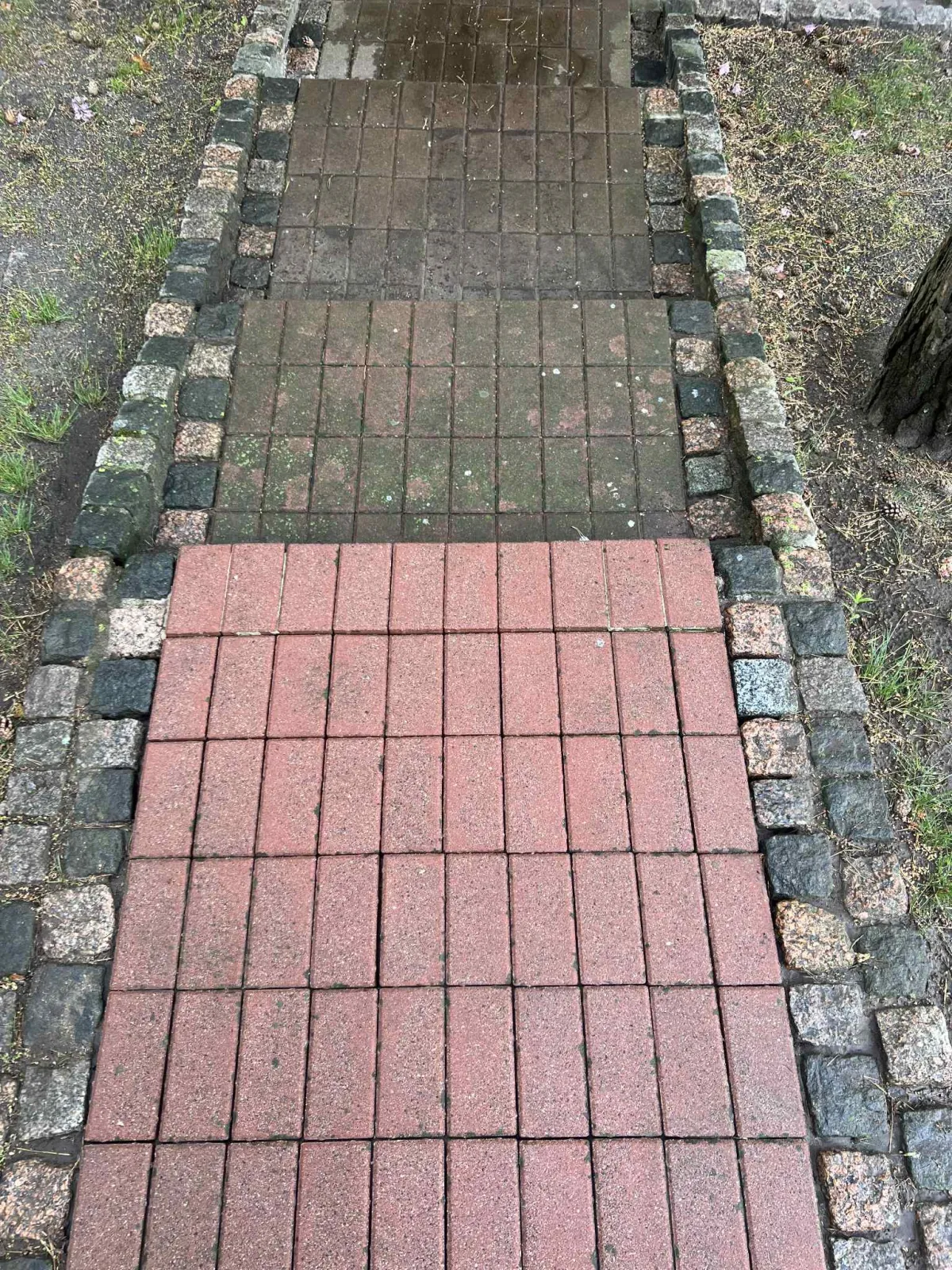Trinkelių tako plovimo darbai